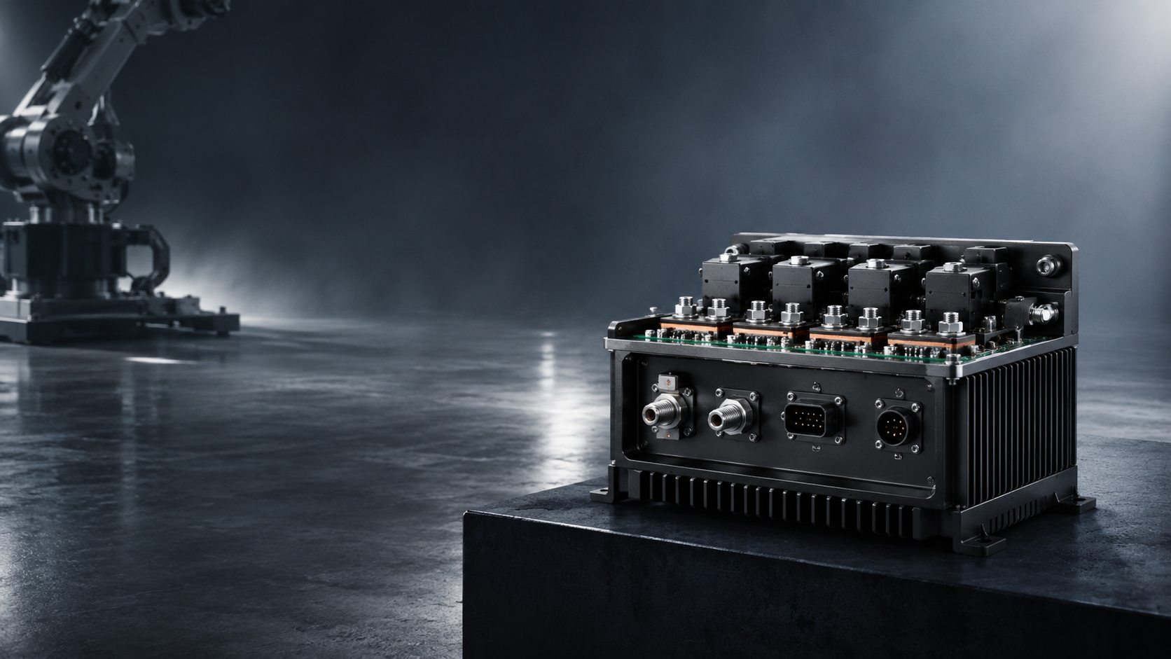 Compact industrial H-bridge power controller